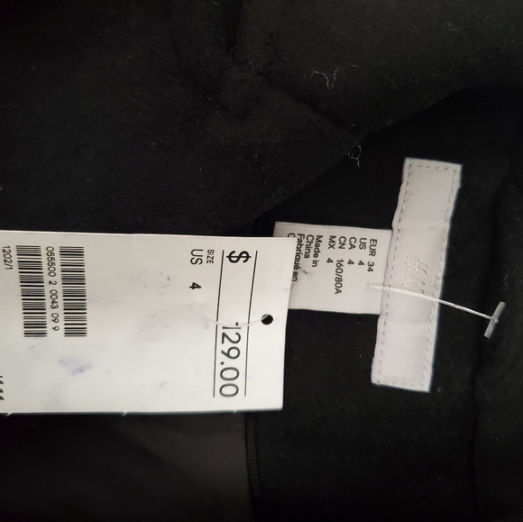 H&M Black Coat - Picture 2 of 6